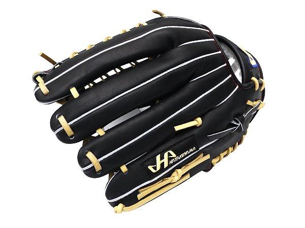 HATAKEYAMA Classic Series 12.75 inch Outfielder Glove - Black/Beige