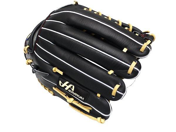 HATAKEYAMA Classic Series 12.75 inch LHT Outfielder Glove - Black/Beige