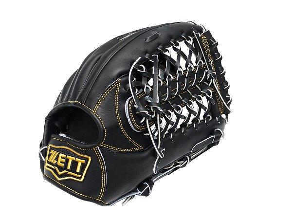 ZETT Pro Japan Steerhide 12.75 inch Black Outfielder Glove