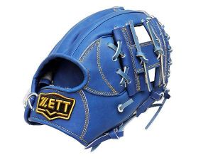 ZETT Pro Japan Steerhide 11.5 inch Royal Infielder Glove