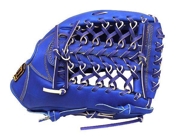 ZETT Pro Japan Steerhide 12.75 inch Royal Outfielder Glove