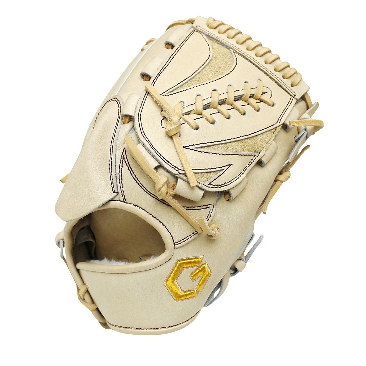 GLOVEHOUSE Japan Premium Hokkaido Frontier Leather 12 inch Pitcher Glove - Beige