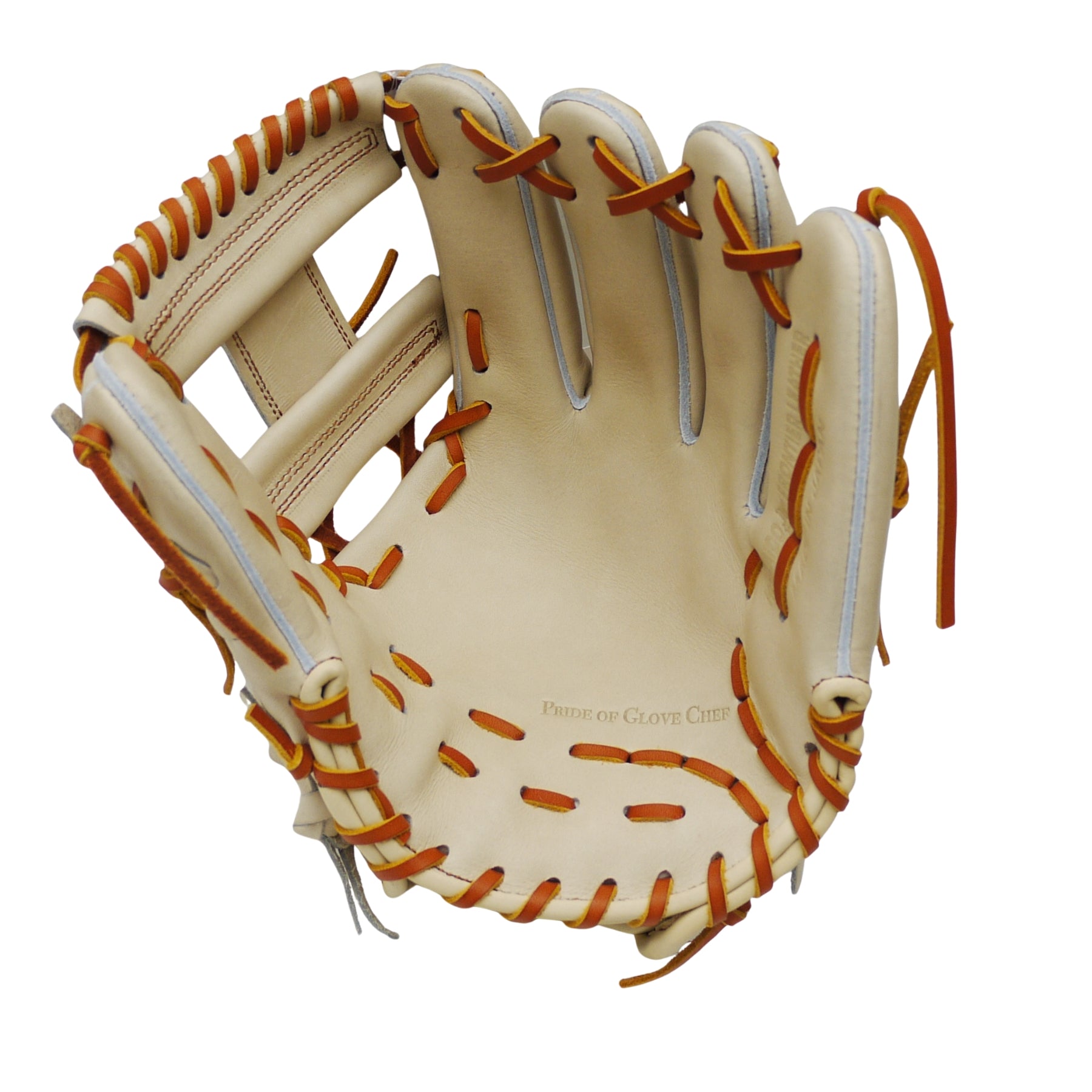 GLOVEHOUSE Japan Premium Hokkaido Frontier Leather 11 inch Infielder Glove - Beige #7