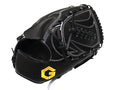 GLOVEHOUSE Japan Premium Hokkaido Frontier Leather 12 inch Pitcher Glove - Black #1