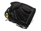 GLOVEHOUSE Japan Premium Hokkaido Frontier Leather 12 inch Pitcher Glove - Black #2