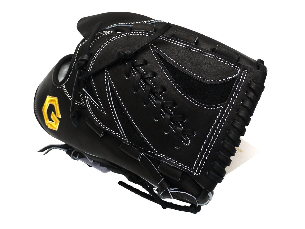 GLOVEHOUSE Japan Premium Hokkaido Frontier Leather 12 inch Pitcher Glove - Black #2