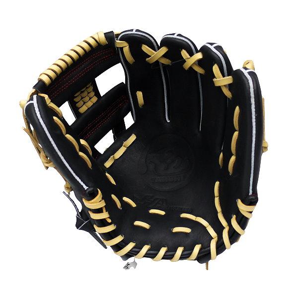 HATAKEYAMA Classic Series 11.5 inch Infielder Glove - Black/Beige #7