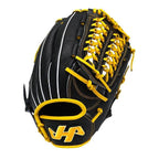 HATAKEYAMA Classic Series 11.75 inch Infielder Glove - Black/Yellow #7