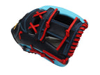 HATAKEYAMA Classic Series 12 inch Infielder Glove - Navy/Skyblue