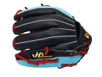 HATAKEYAMA Classic Series 12 inch Infielder Glove - Navy/Skyblue