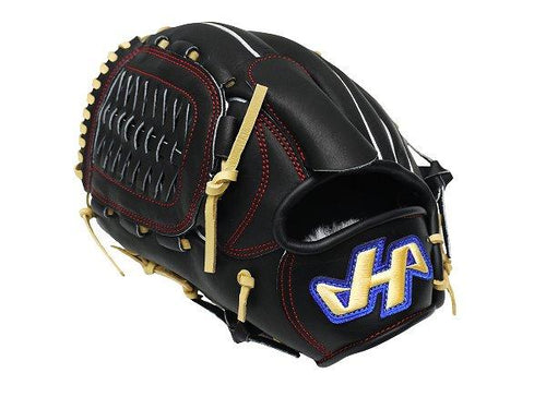 HATAKEYAMA Classic Series 12 inch Left Hand Throw Pitcher Glove - Black/Beige #1