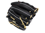 HATAKEYAMA Classic Series 12 inch Left Hand Throw Pitcher Glove - Black/Beige #3