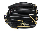 HATAKEYAMA Classic Series 12 inch Left Hand Throw Pitcher Glove - Black/Beige #5
