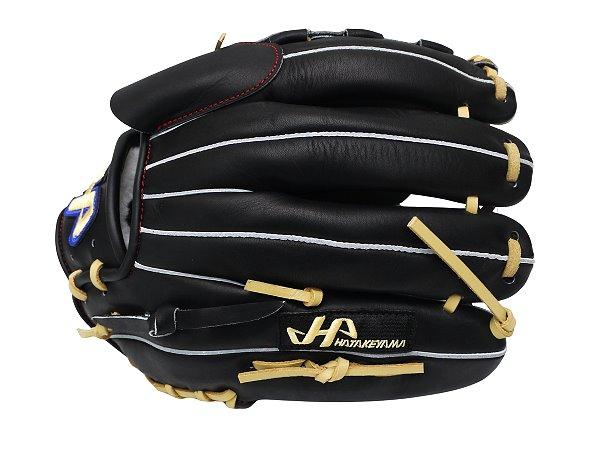 HATAKEYAMA Classic Series 12 inch Left Hand Throw Pitcher Glove - Black/Beige #5