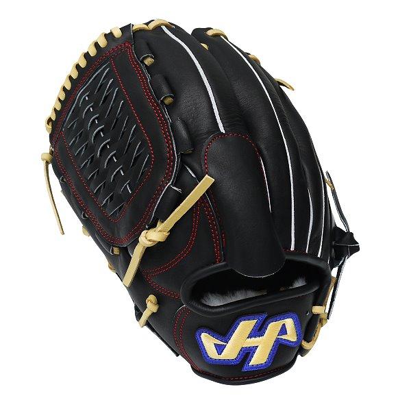 HATAKEYAMA Classic Series 12 inch Left Hand Throw Pitcher Glove - Black/Beige #6