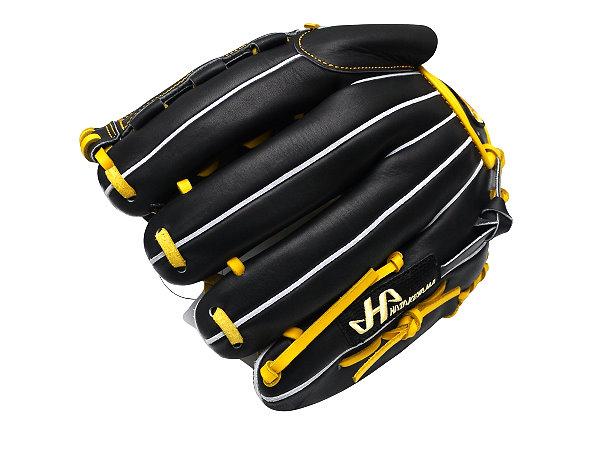 HATAKEYAMA Classic Series 12 inch Pitcher Glove - Black/Yellow #3