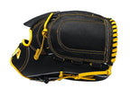 HATAKEYAMA Classic Series 12 inch Pitcher Glove - Black/Yellow #4