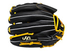 HATAKEYAMA Classic Series 12 inch Pitcher Glove - Black/Yellow #5