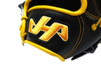 HATAKEYAMA Classic Series 12 inch Pitcher Glove - Black/Yellow #8
