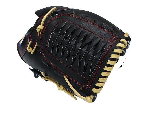 HATAKEYAMA Classic Series 12 inch Pitcher Glove - Black/Beige #2