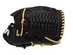 HATAKEYAMA Classic Series 12 inch Pitcher Glove - Black/Beige #4