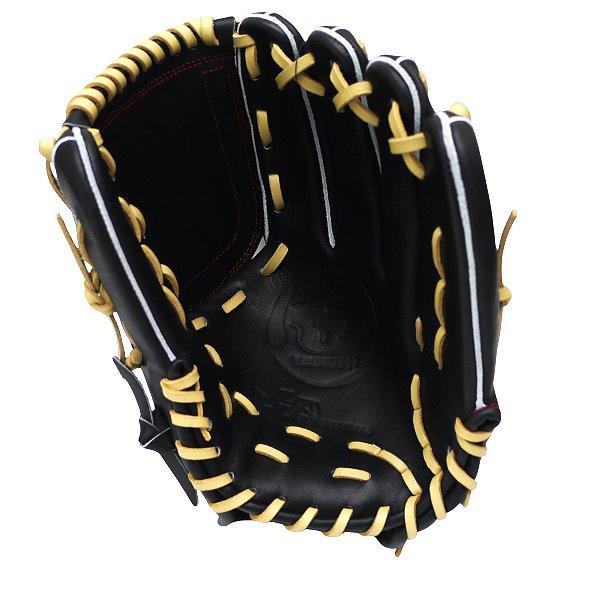 HATAKEYAMA Classic Series 12 inch Pitcher Glove - Black/Beige #7