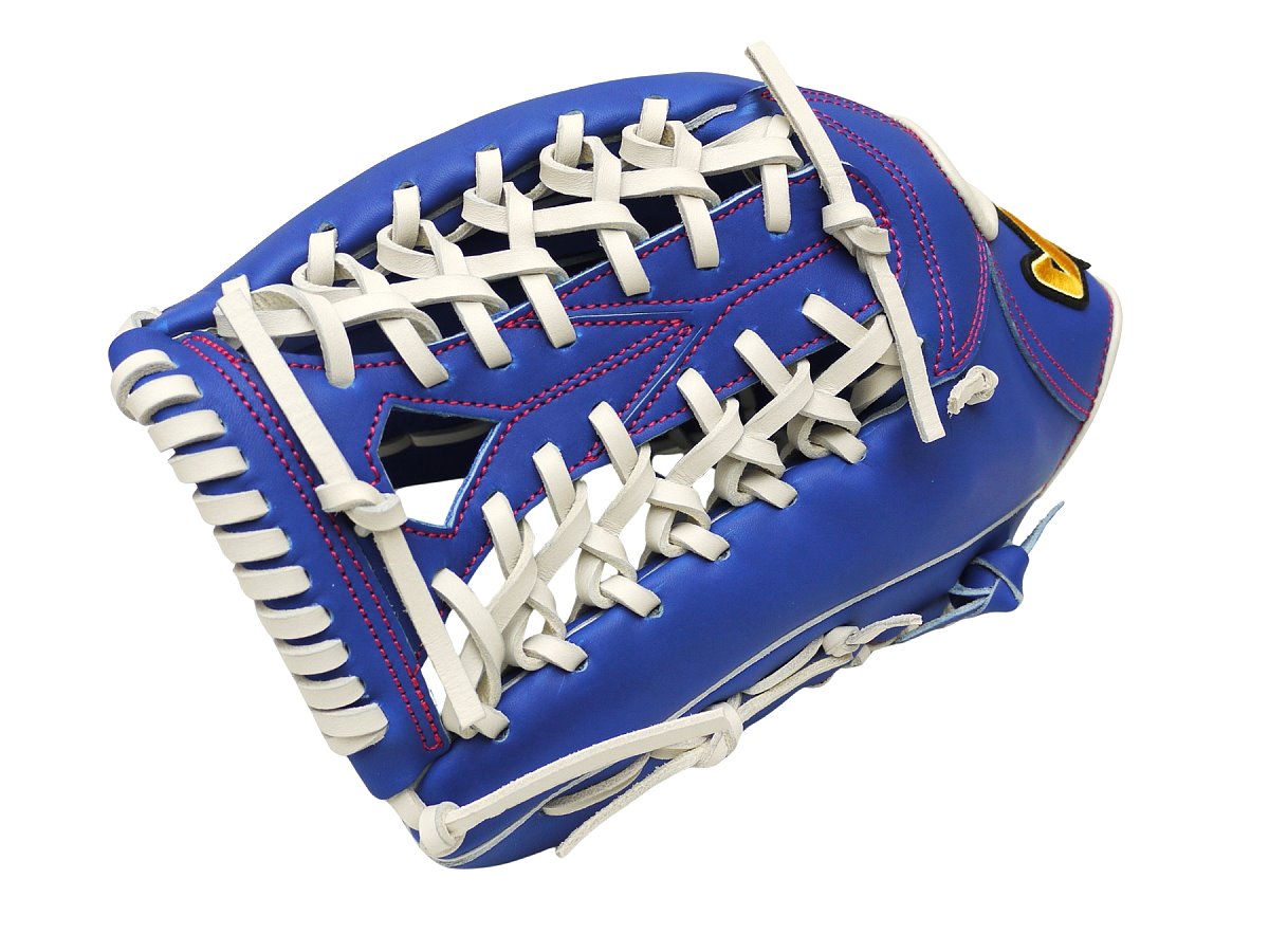 HATAKEYAMA Classic Series 12.75 inch Left Hand Throw Outfielder Glove - Royal #2