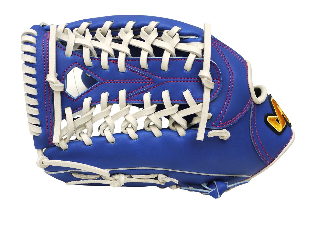 HATAKEYAMA Classic Series 12.75 inch Left Hand Throw Outfielder Glove - Royal #4