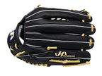 HATAKEYAMA Classic Series 12.75 inch Left Hand Throw Outfielder Glove - Black/Beige #5