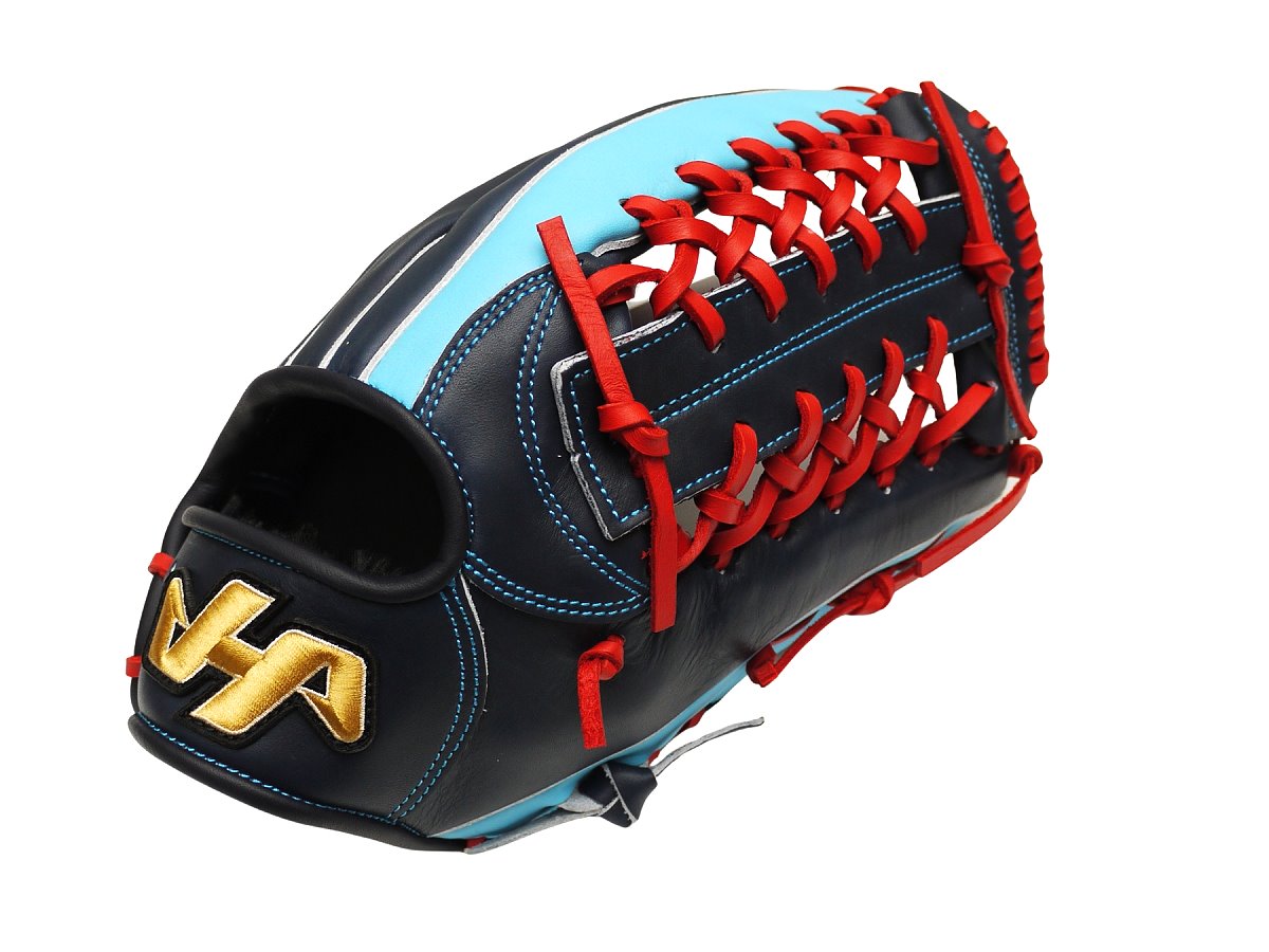 HATAKEYAMA Classic Series 12.75 inch Outfielder Glove - Navy/Skyblue