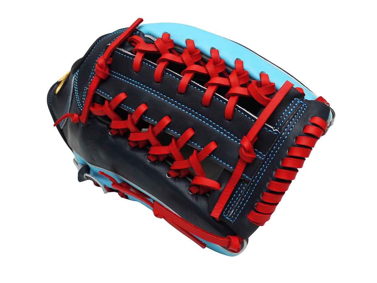 HATAKEYAMA Classic Series 12.75 inch Outfielder Glove - Navy/Skyblue
