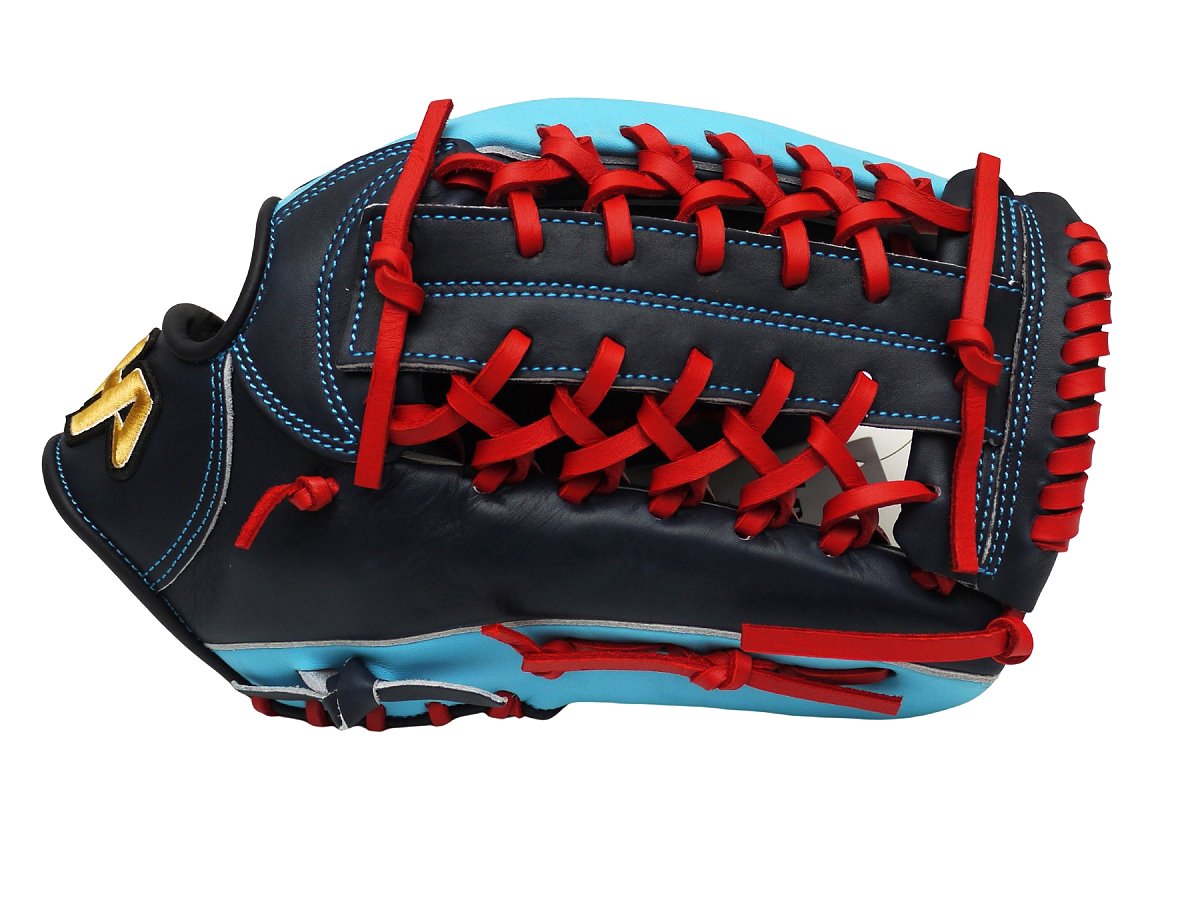HATAKEYAMA Classic Series 12.75 inch Outfielder Glove - Navy/Skyblue