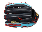 HATAKEYAMA Classic Series 12.75 inch Outfielder Glove - Navy/Skyblue
