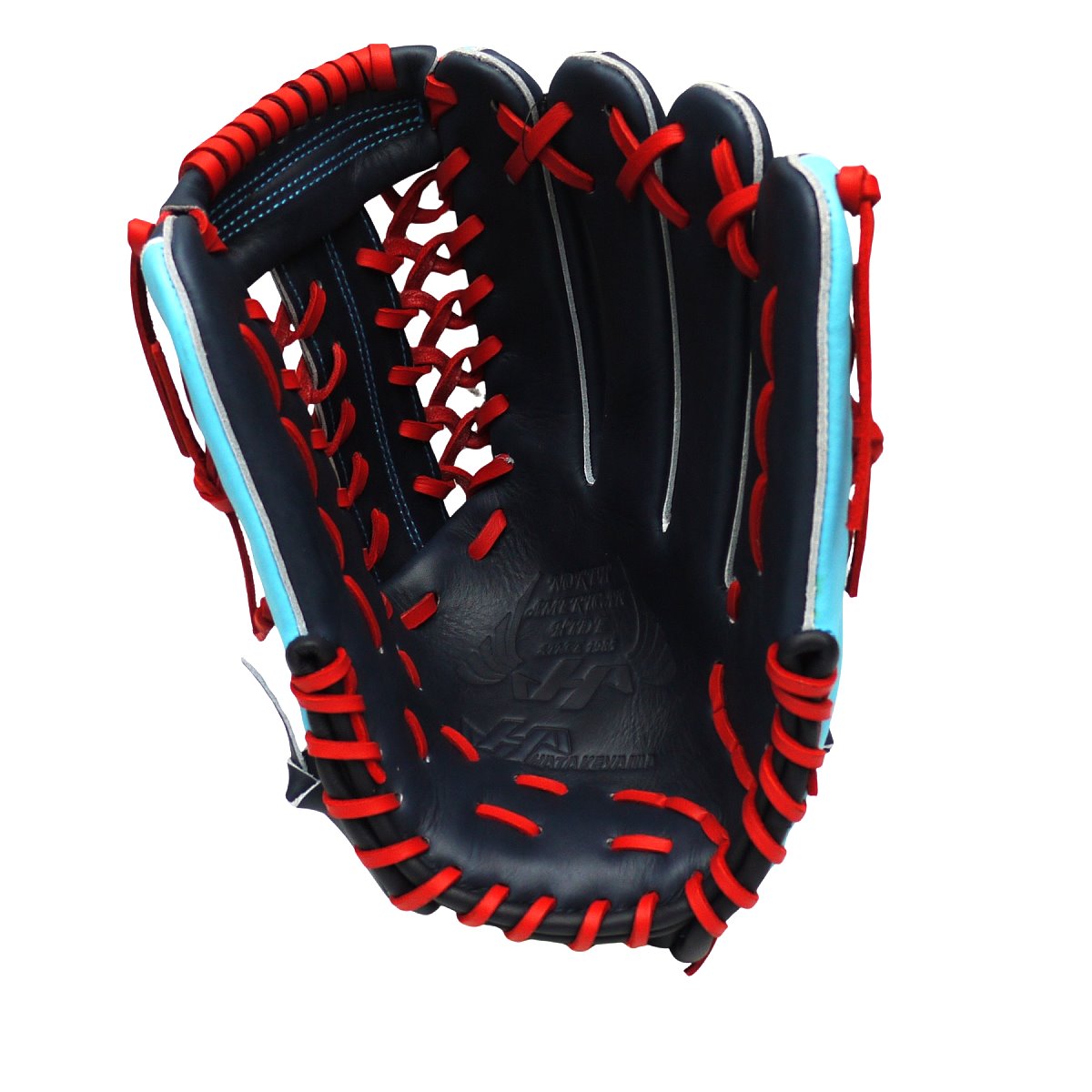 HATAKEYAMA Classic Series 12.75 inch Outfielder Glove - Navy/Skyblue