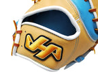 HATAKEYAMA Pro 13 inch First Base Mitt - Camel/Skyblue #8
