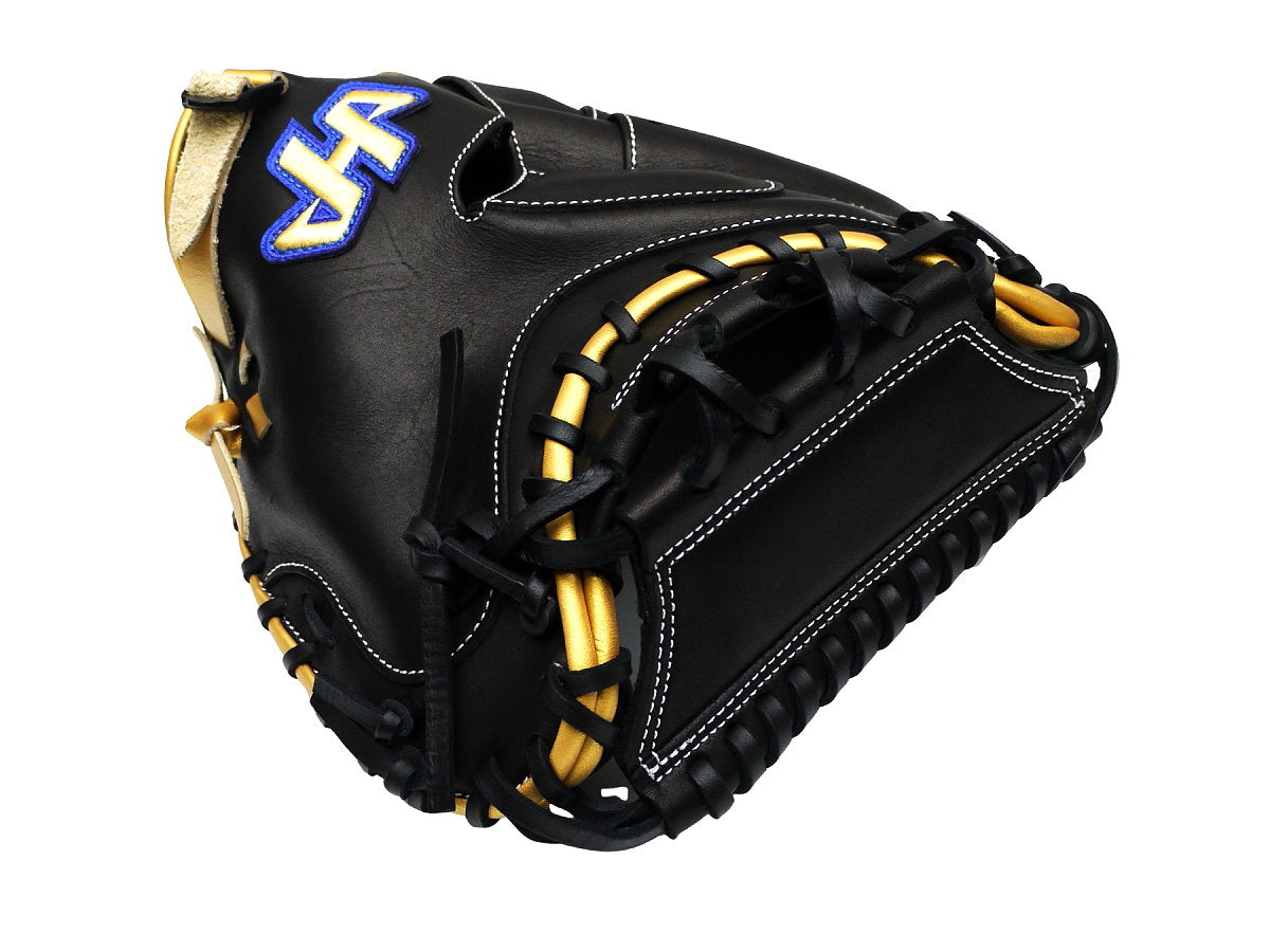 HATAKEYAMA Pro 33 inch Viper Flash Catcher Mitt - Black/Gold