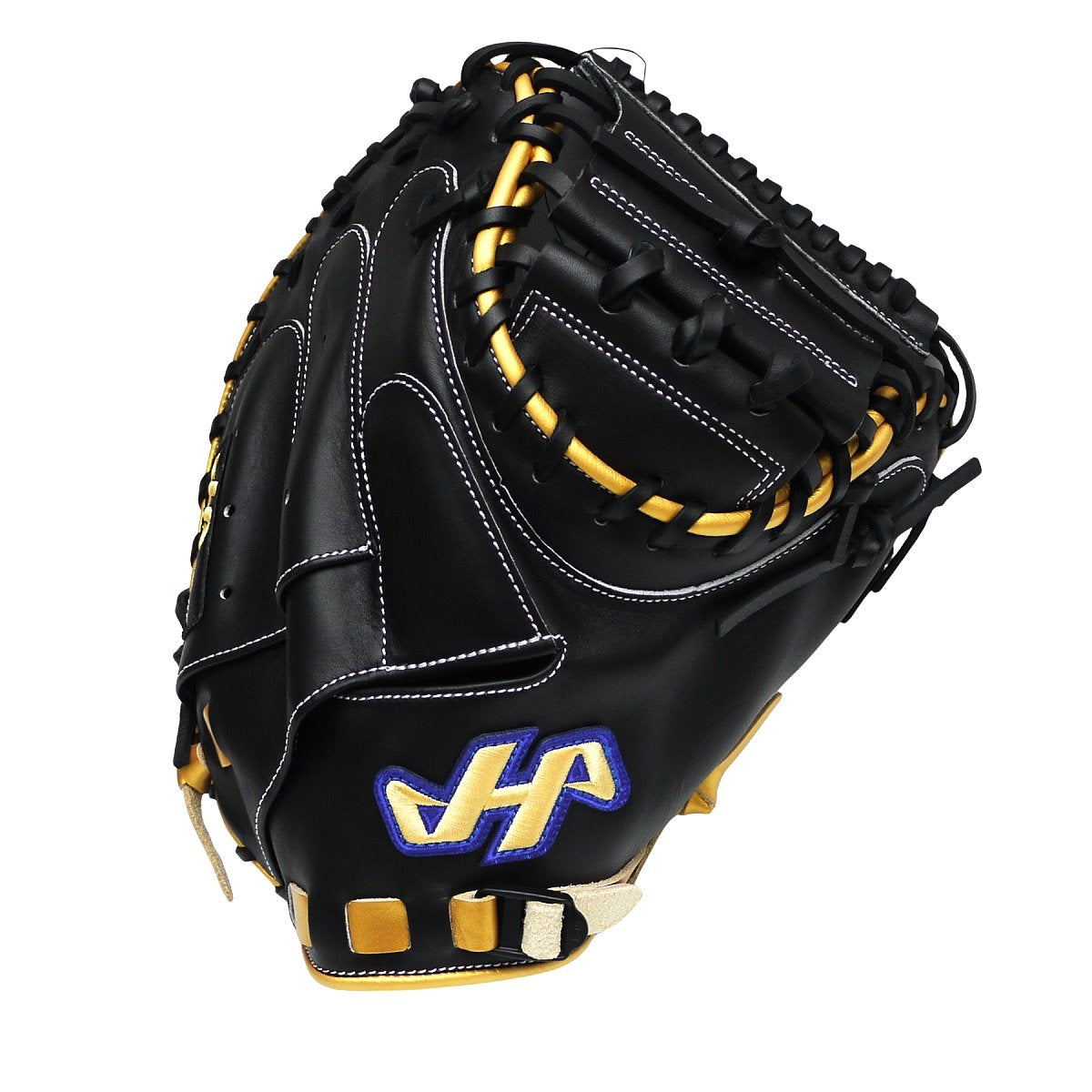 HATAKEYAMA Pro 33.5 inch Viper Catcher Mitt - Black/Gold