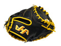 HATAKEYAMA Pro 33 inch Viper Catcher Mitt - Black/Yellow