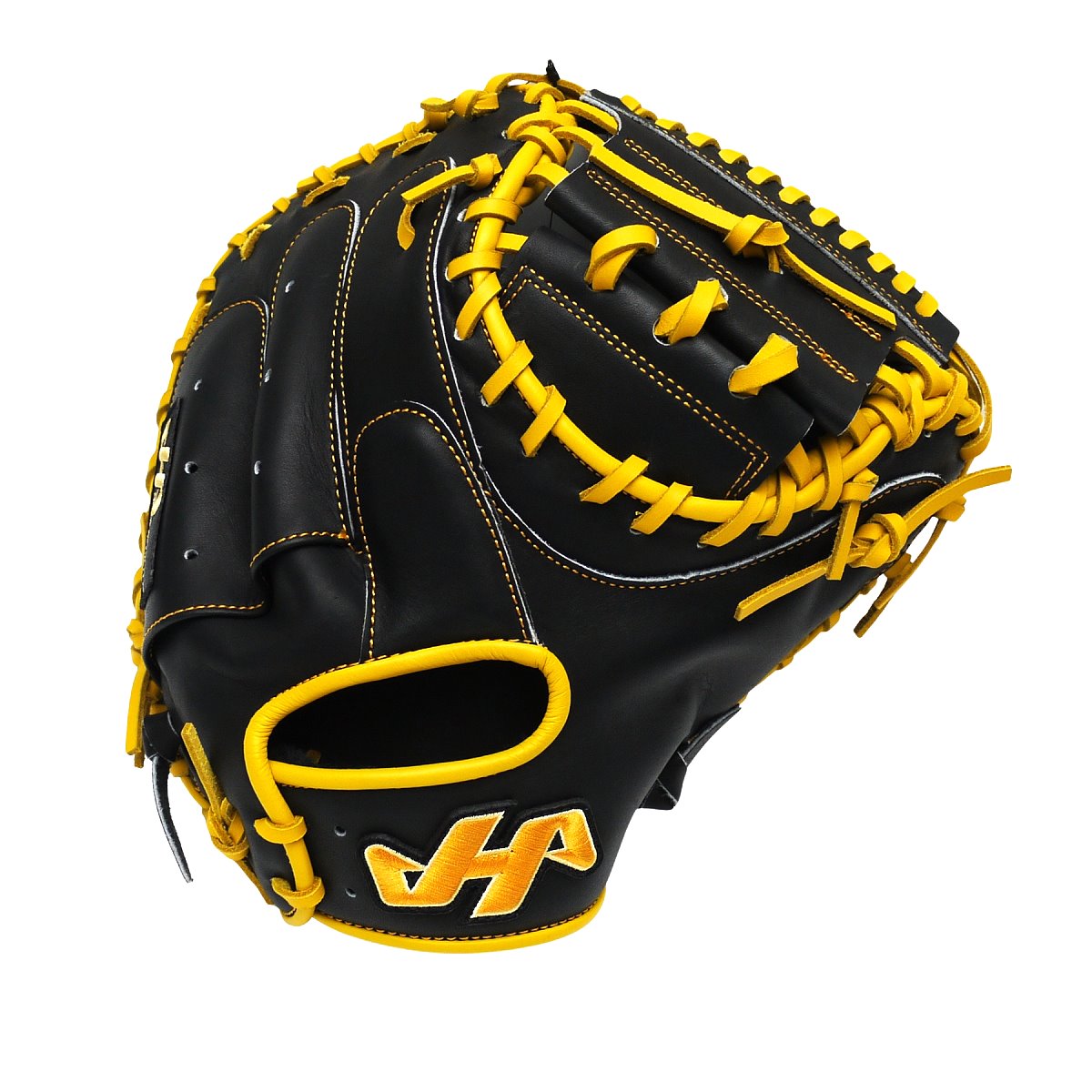 HATAKEYAMA Pro 33 inch Viper Catcher Mitt - Black/Yellow