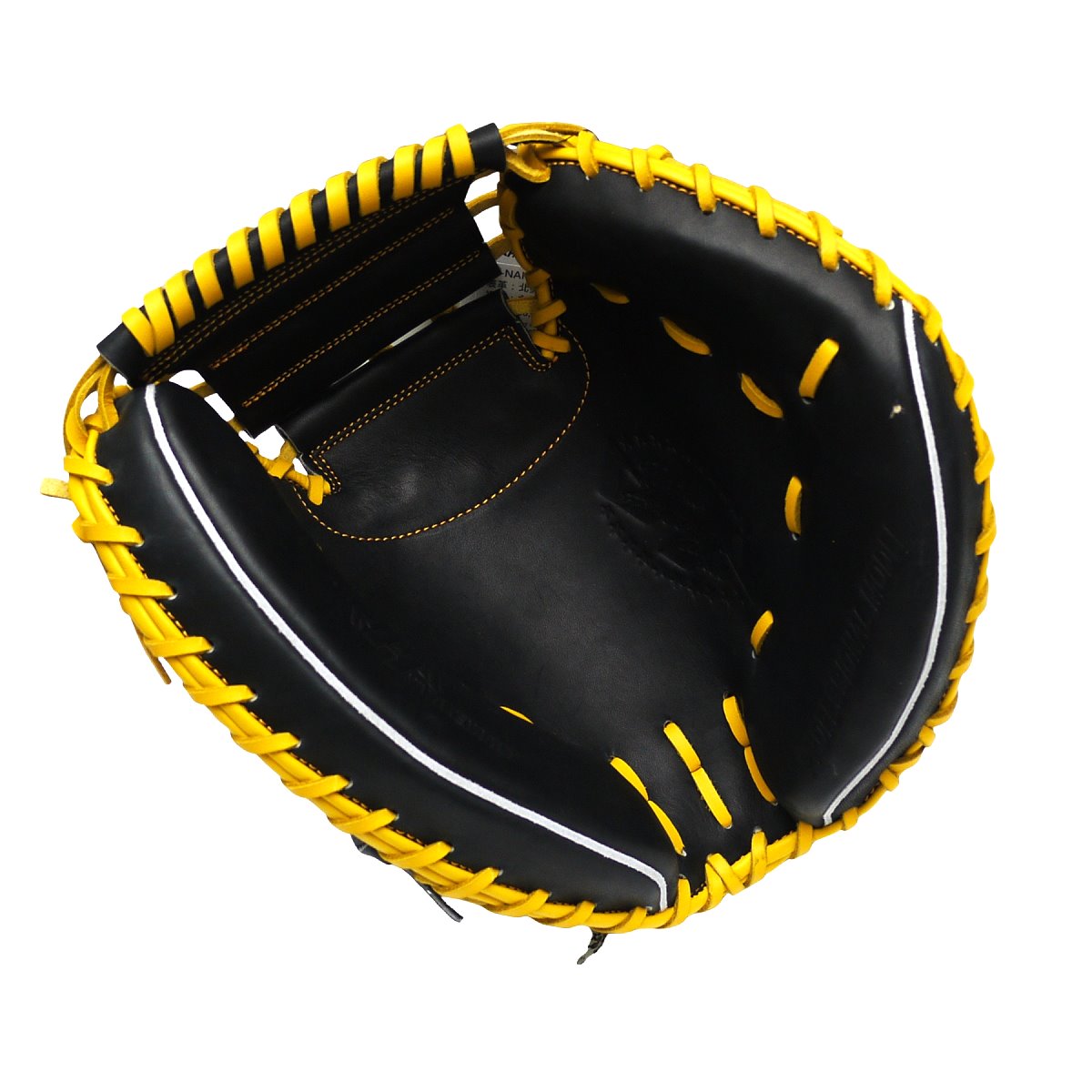 HATAKEYAMA Pro 33 inch Viper Catcher Mitt - Black/Yellow