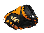 HATAKEYAMA Pro 33.5 inch Viper Catcher Mitt - Black/Tan
