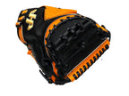 HATAKEYAMA Pro 33.5 inch Viper Catcher Mitt - Black/Tan