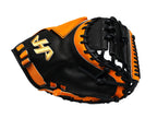 HATAKEYAMA Pro 33.5 inch Viper Catcher Mitt - Black/Tan