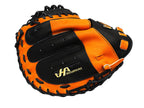 HATAKEYAMA Pro 33.5 inch Viper Catcher Mitt - Black/Tan