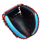 HATAKEYAMA Pro 33.5 inch Viper Catcher Mitt - Navy/Skyblue
