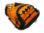HATAKEYAMA Pro 33.5 inch Viper Catcher Mitt - Tan/Black