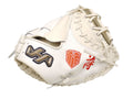 HATAKEYAMA Pro 33.5 inch Viper Flash Limited Catcher Mitt - White