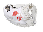 HATAKEYAMA Pro 33.5 inch Viper Flash Limited Catcher Mitt - White