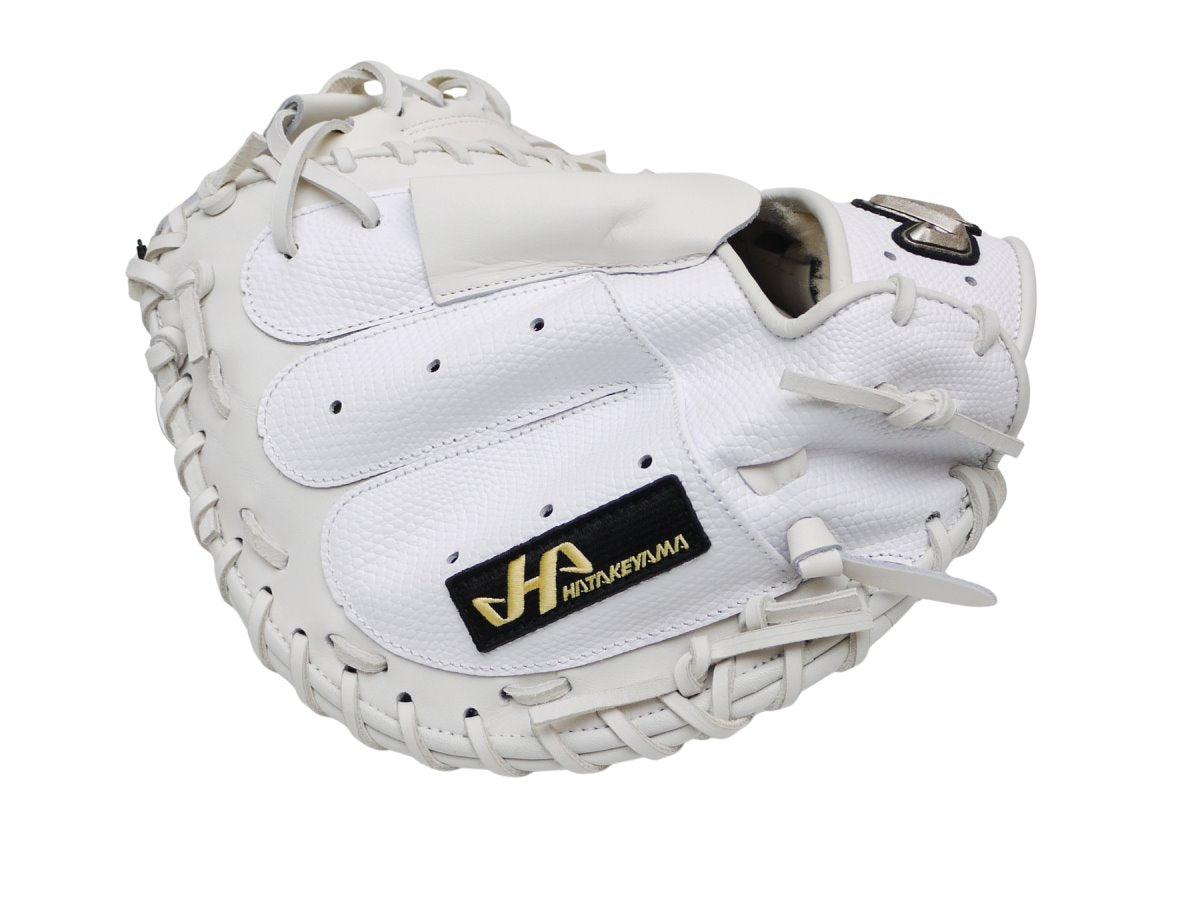 HATAKEYAMA Pro 33.5 inch Viper Flash Limited Catcher Mitt - White