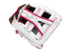 HATAKEYAMA Special Order 12 inch Infielder Glove - White/Brown